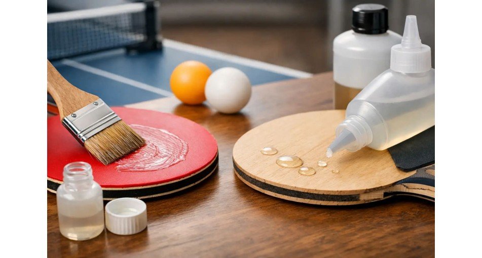 Table Tennis Glue vs Booster Explained
