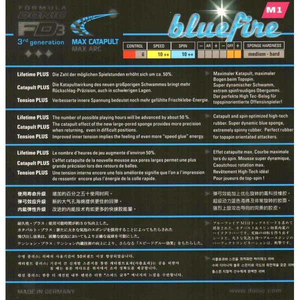 Donic Bluefire M1