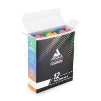 JOOLA Table Tennis Ball Colorato Pack of 12 