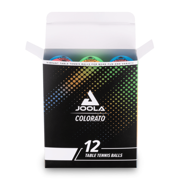 JOOLA Table Tennis Ball Colorato Pack of 12