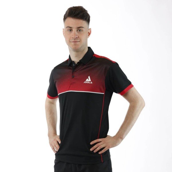 Marškinėliai Joola Edge black/red