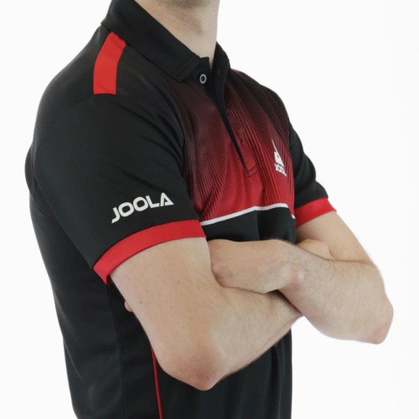 Marškinėliai Joola Edge black/red