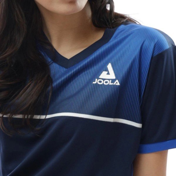 Marškinėliai Joola Lady Edge black/blue