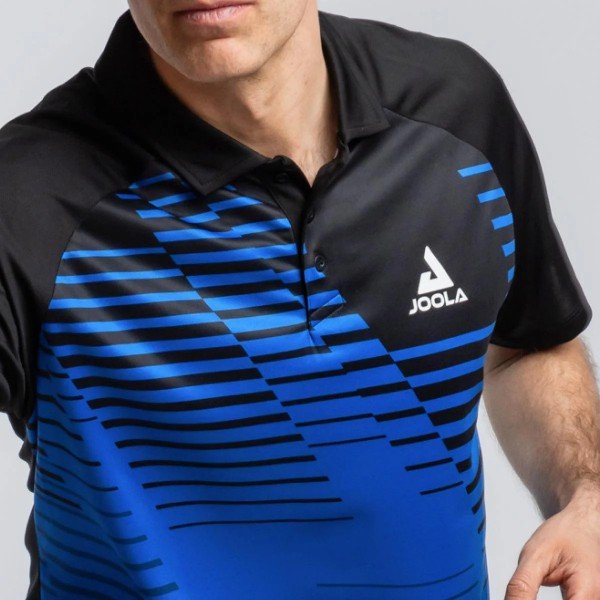 Marškinėliai Joola Zephir Polo black/blue