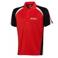 Marškinėliai andro Edison red/black