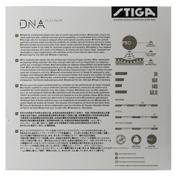 STIGA DNA Platinum H
