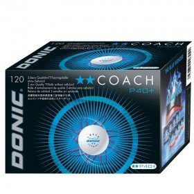 DONIC Coach P40+ ** balls, (120 pcs)