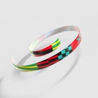 XIOM LIFE WITH A BALL L Side Tape 12mm/42cm