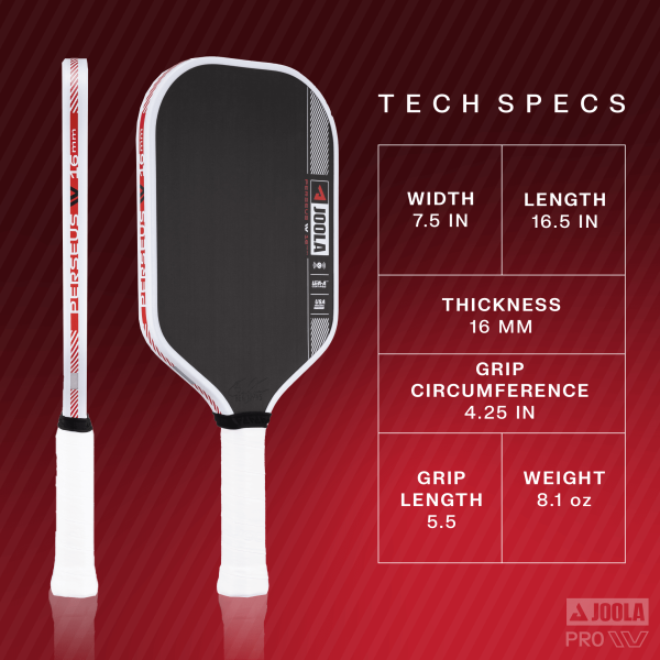 JOOLA Pickleball Paddle Ben Johns Perseus Pro IV 16 JOOLA Pickleball Paddle Ben Johns Perseus Pro IV 16