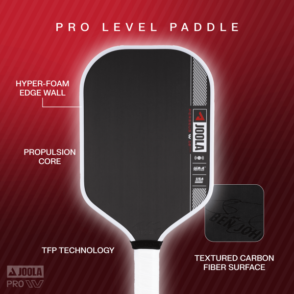 JOOLA Pickleball Paddle Ben Johns Perseus Pro IV 16 JOOLA Pickleball Paddle Ben Johns Perseus Pro IV 16