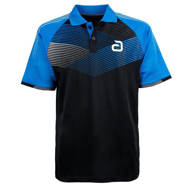 Andro Shirt Avos Cotton black/blue
