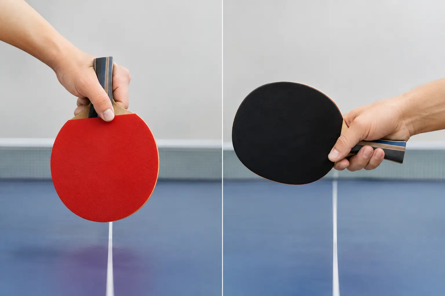 Penhold Versus Shakehand Racket Grip Compared
